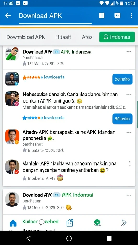 Beragam pilihan permainan tersedia dalam aplikasi.