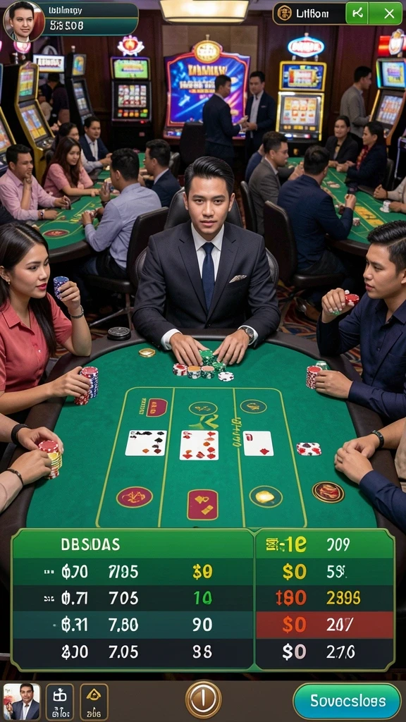 Fitur sosial yang memungkinkan interaksi dengan pemain lain.