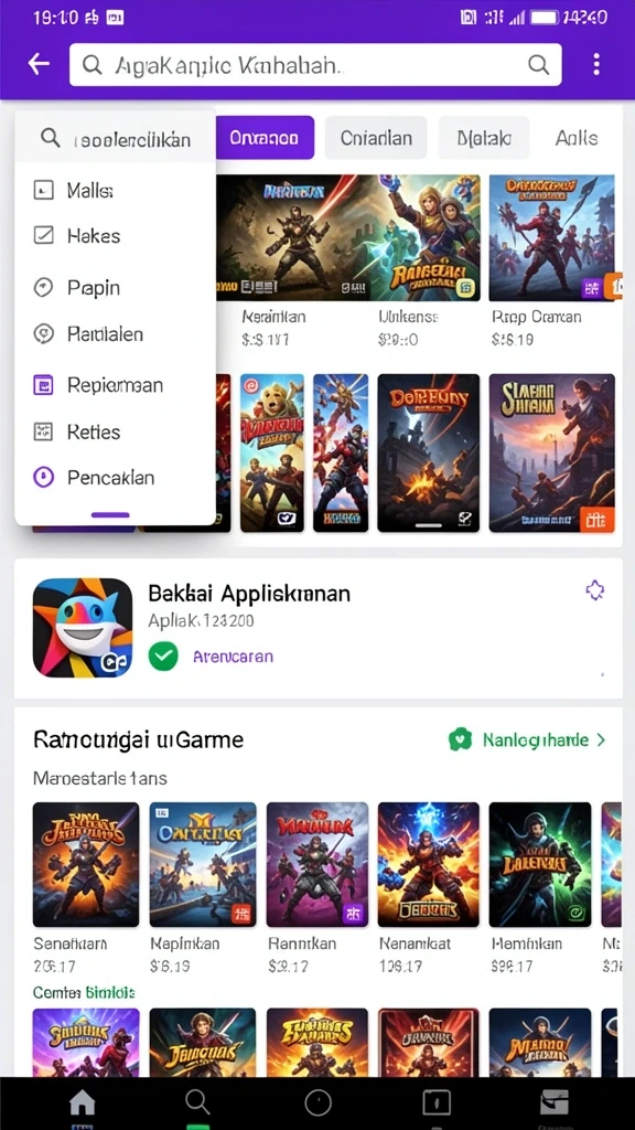 Tampilan antarmuka yang menarik dan mudah digunakan.