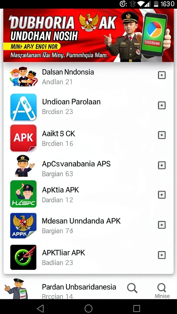 Tampilan antarmuka yang menarik dan mudah digunakan.