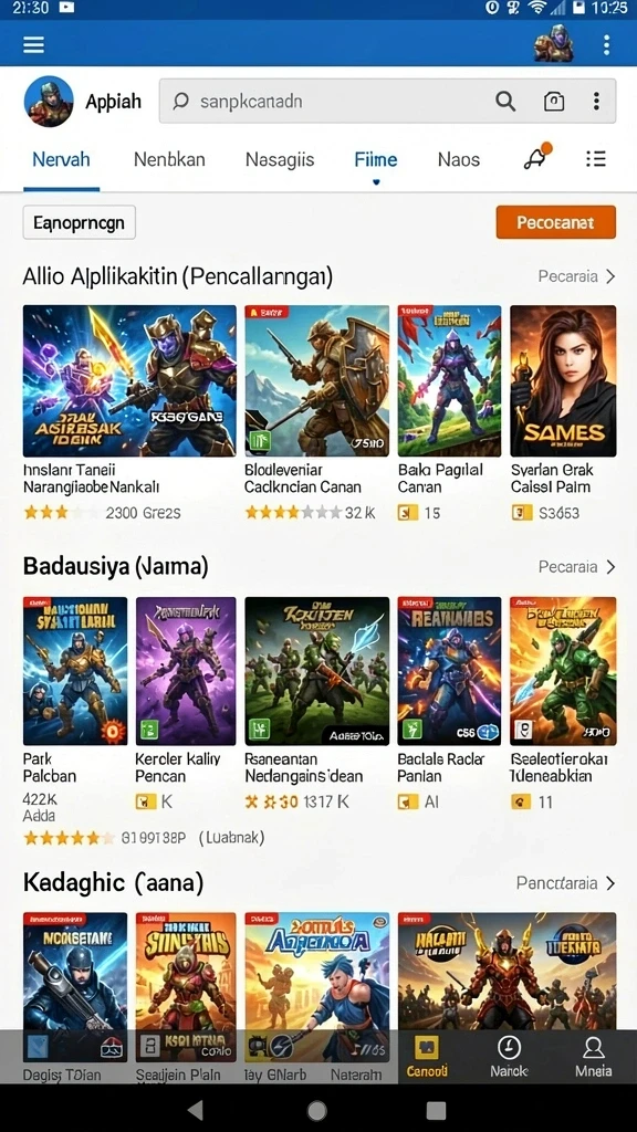 Tampilan antarmuka yang menarik dan mudah digunakan.