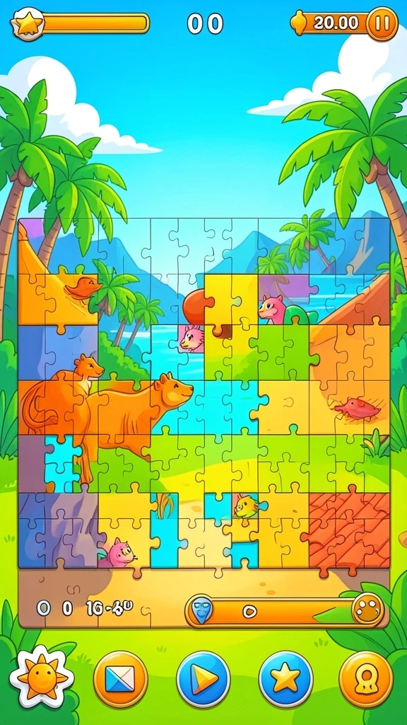 Tampilan layar utama permainan 8278SLOTS yang menarik.