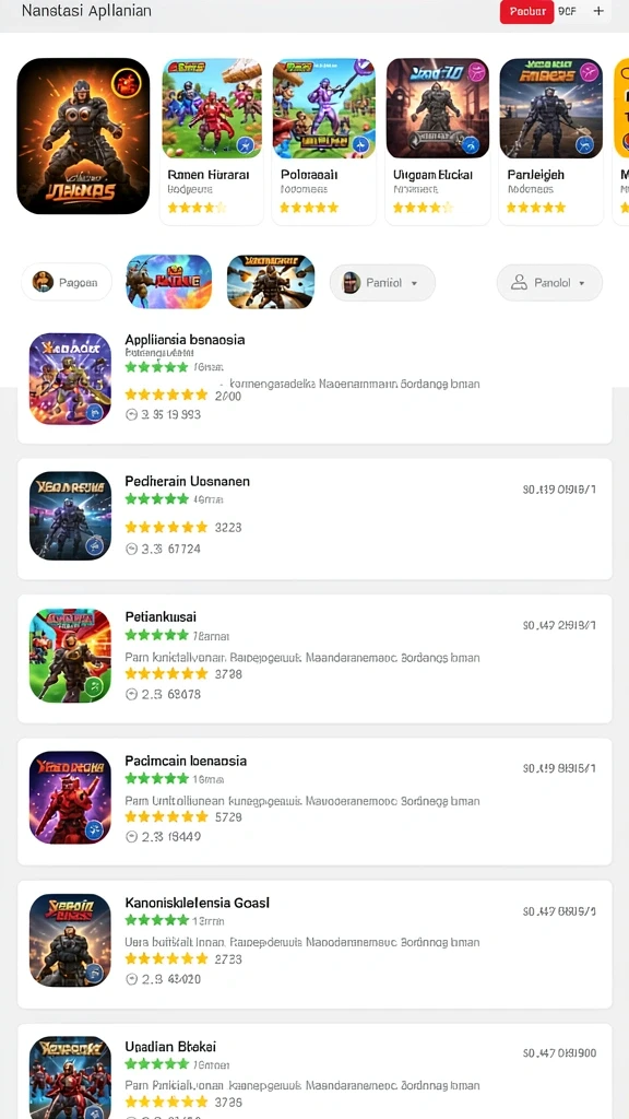 Screenshot 3: Menunjukkan level permainan yang penuh tantangan.
