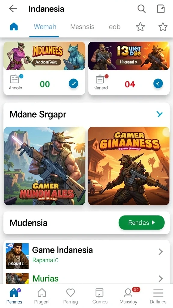 Karakter unik yang bisa disesuaikan dengan gaya bermain.