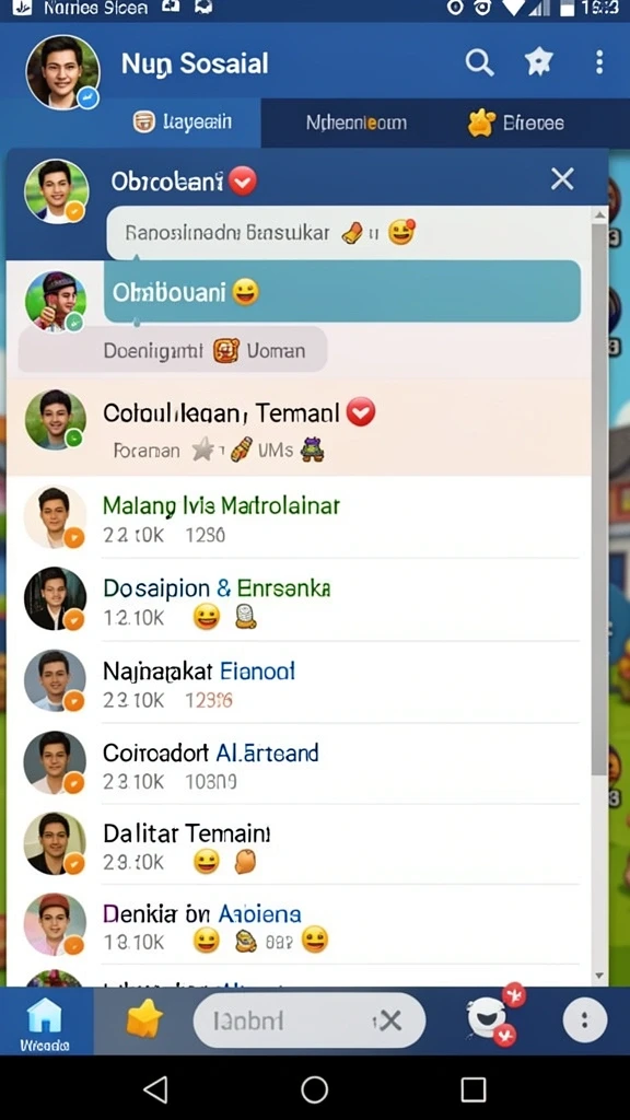 Screenshot menampilkan berbagai mesin slot dengan tema menarik.