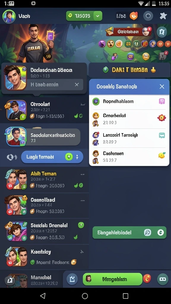 Beragam mode permainan yang membuat tidak bosan.