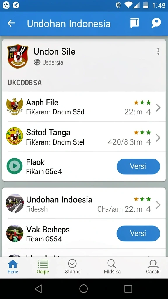 Tampilan antarmuka yang intuitif dan mudah digunakan.
