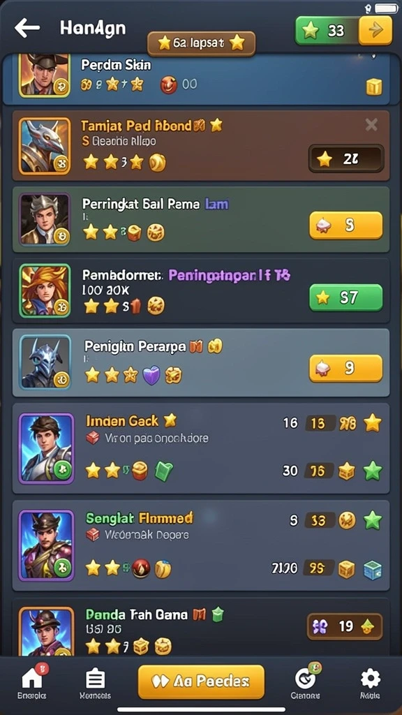 Level baru yang menantang dan seru untuk dimainkan.