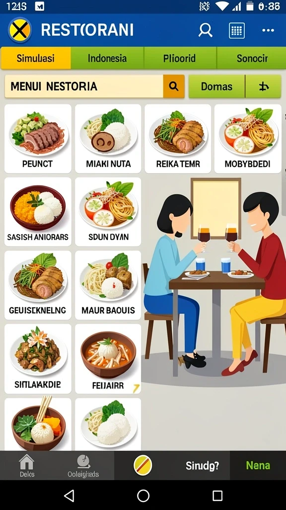 Fitur komunitas untuk berinteraksi dengan pemain lain.