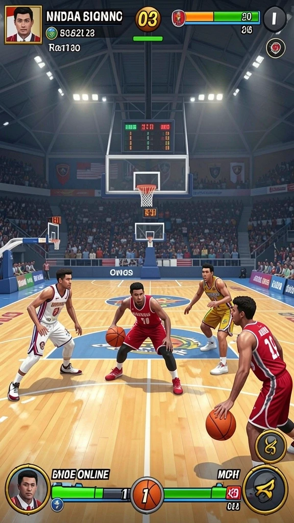 Fitur multiplayer yang memungkinkan permainan bersama teman.