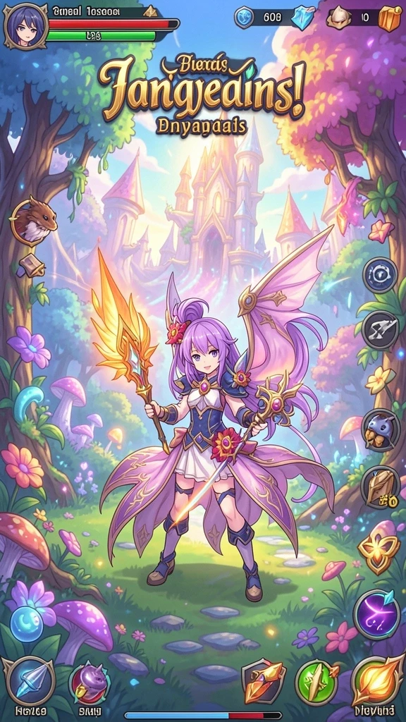 Tampilan gameplay yang seru dan interaktif.