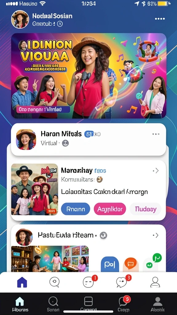Event menarik dengan hadiah menarik.