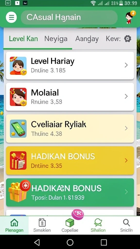 Level baru yang menantang dan menyegarkan.
