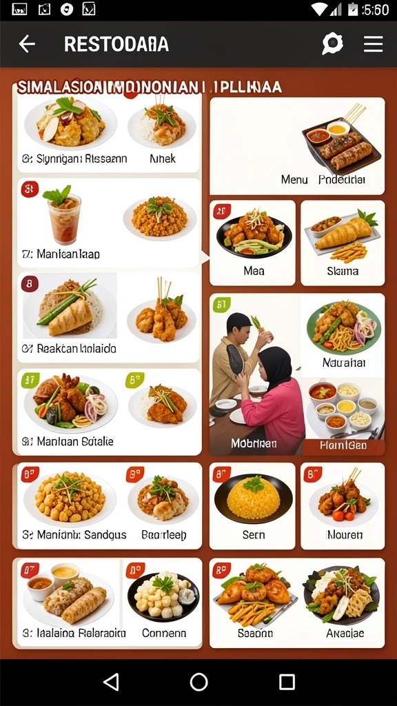 Antarmuka pengguna yang sederhana dan mudah dipahami.