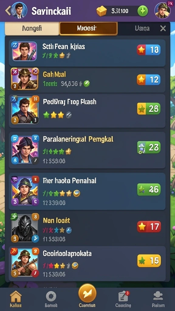Tampilan antarmuka yang menarik dan mudah dinavigasi.
