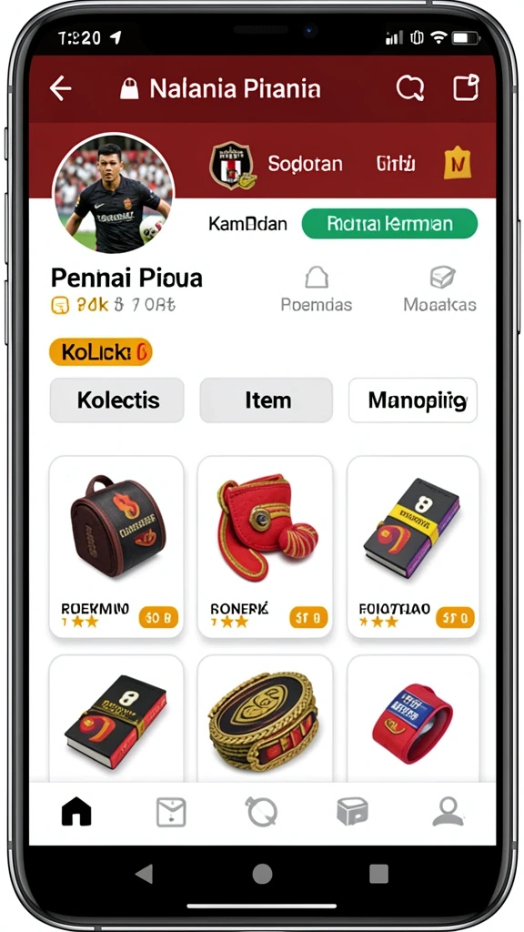 Fitur sosial yang memungkinkan interaksi antar pemain.