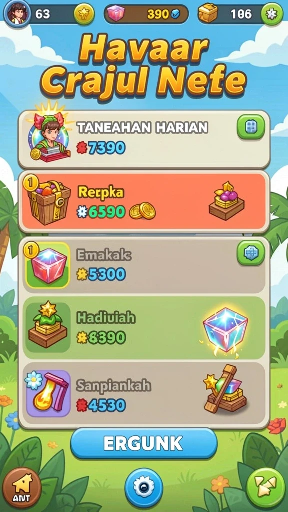Screenshot memperlihatkan salah satu tema slot yang populer di INDSLOT.