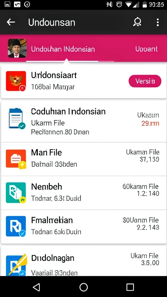 Tampilan antarmuka utama JAWARA79 yang menarik dan user-friendly.