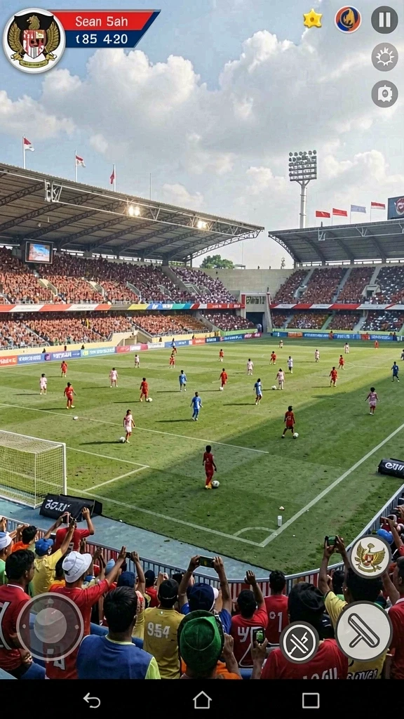 Gameplay seru dengan berbagai tantangan menegangkan.