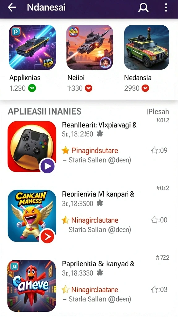 Tampilan antarmuka yang modern dan mudah digunakan.