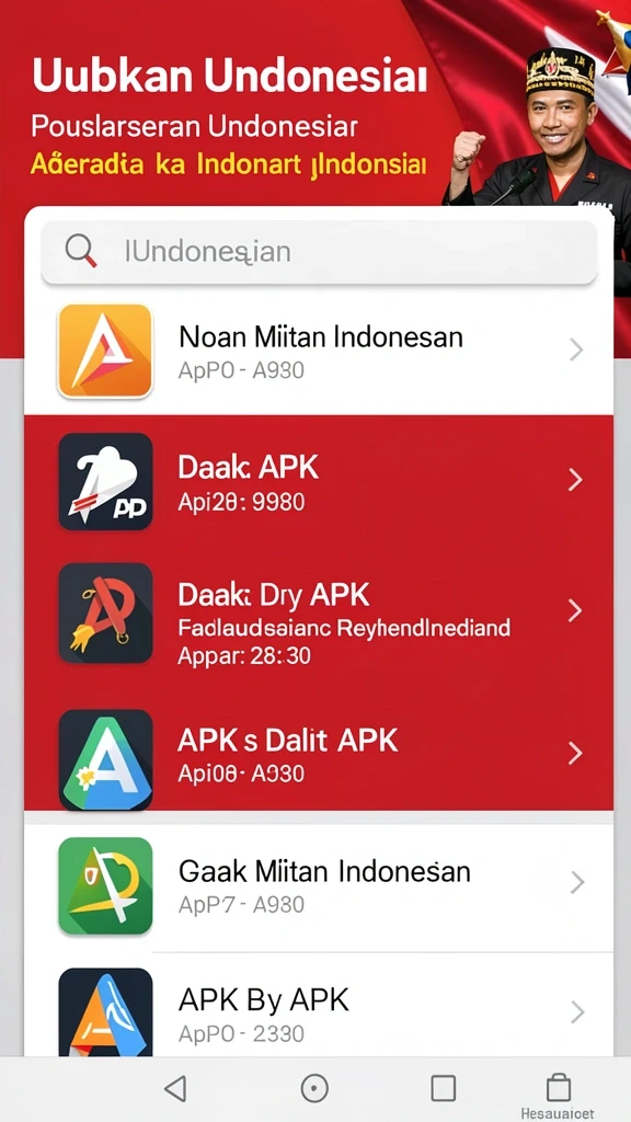 Tampilan karakter yang menarik dan unik.