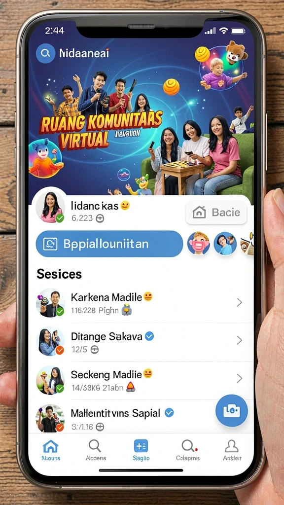 Antarmuka permainan yang user-friendly.