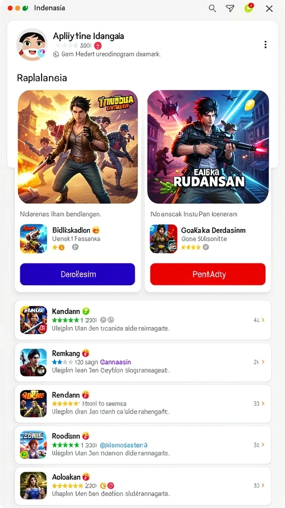 Sistem peringkat yang adil dan kompetitif.