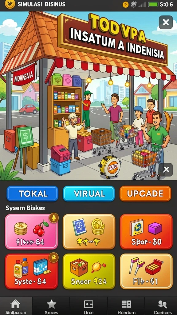 Gambar antarmuka permainan OBOR138 yang menawan.