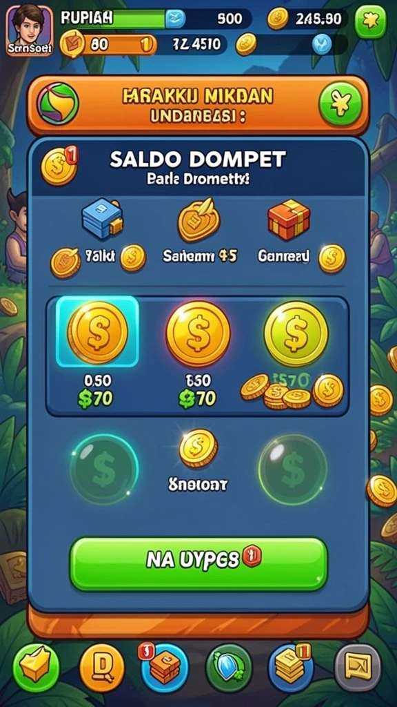 Sistem reward yang memberikan keuntungan bagi pemain.
