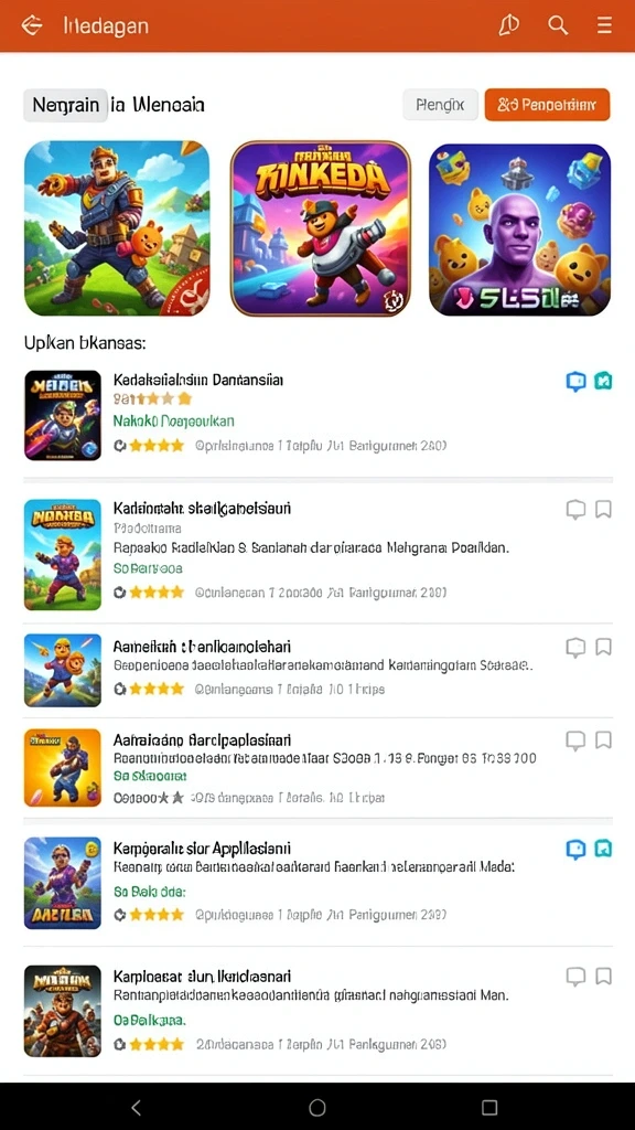 Tampilan utama aplikasi PESGSLOT yang memukau.