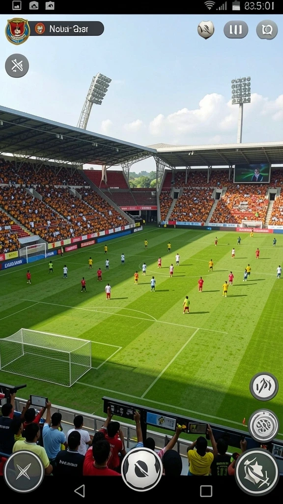 Mode multiplayer yang seru dan kompetitif.