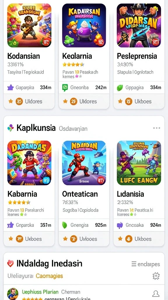 Mode multiplayer untuk bersaing dengan pemain lain secara real-time.