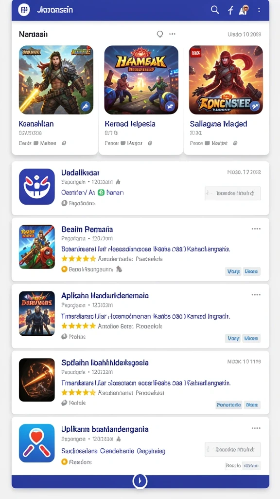 Grafik memukau yang memanjakan mata.