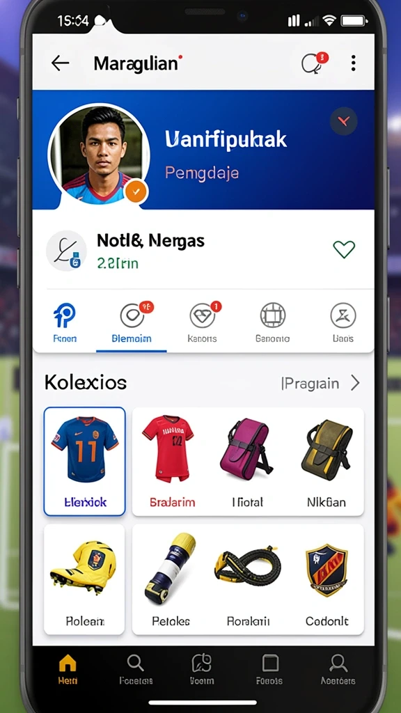 Fitur leaderboard untuk kompetisi antar pemain.
