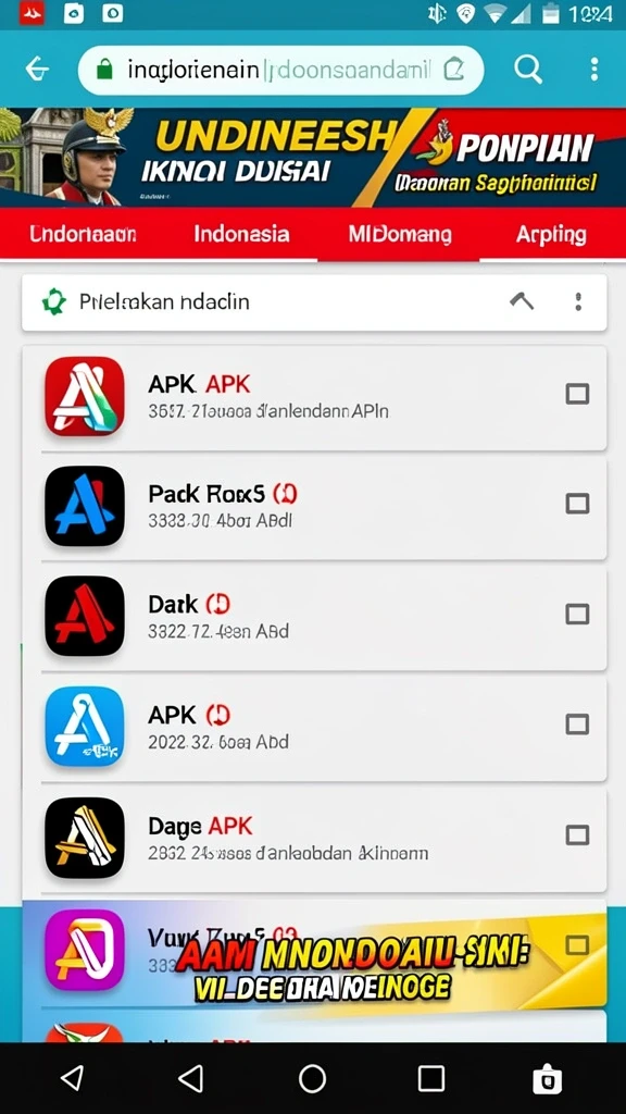 Tampilan antarmuka yang ramah pengguna.