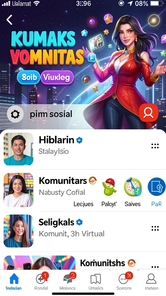 Fitur interaktif yang membuat gameplay semakin menarik.