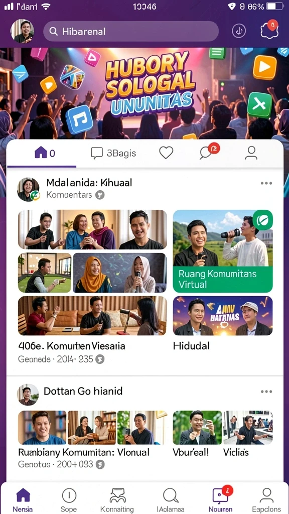 Tampilan antarmuka permainan yang intuitif.