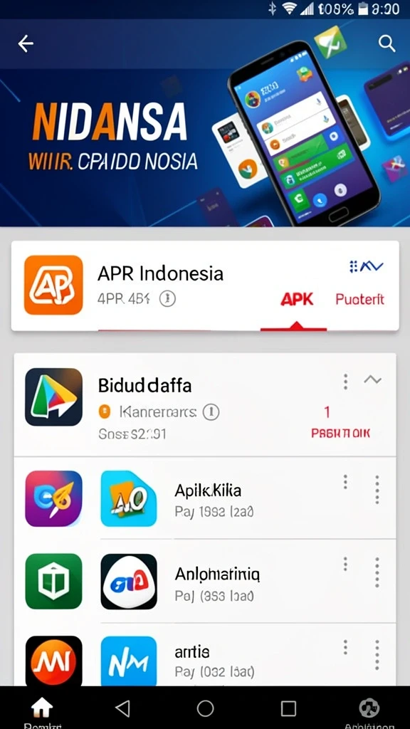 Tampilan grafis yang menarik dan penuh warna.