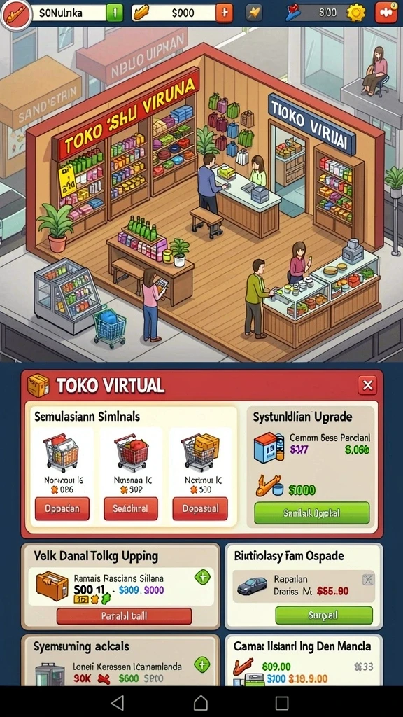 Tampilan awal UNGUTOTO yang menarik.