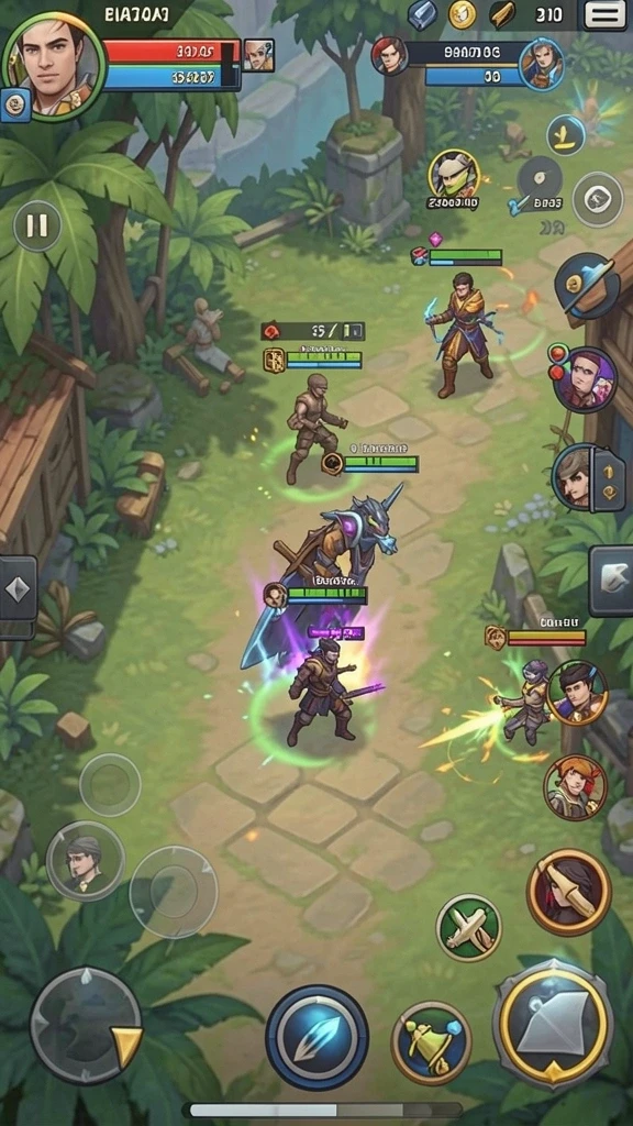 Momen seru saat pemain berkolaborasi dalam mode multiplayer.