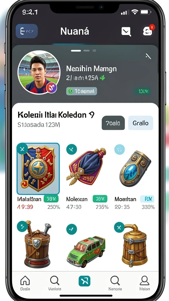 Menampilkan momen seru dalam balapan vespa.