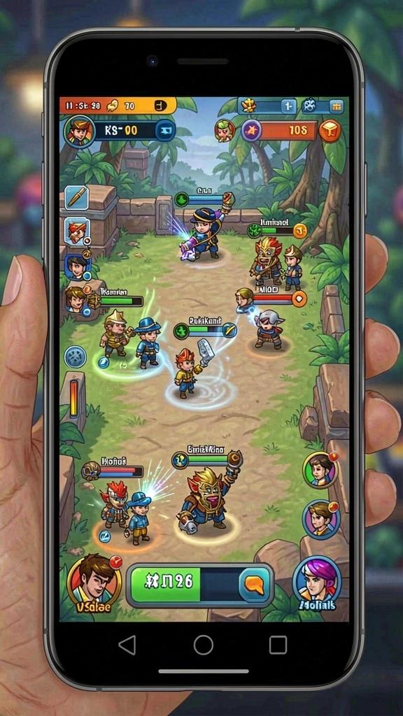 Momen seru dalam mode multiplayer.