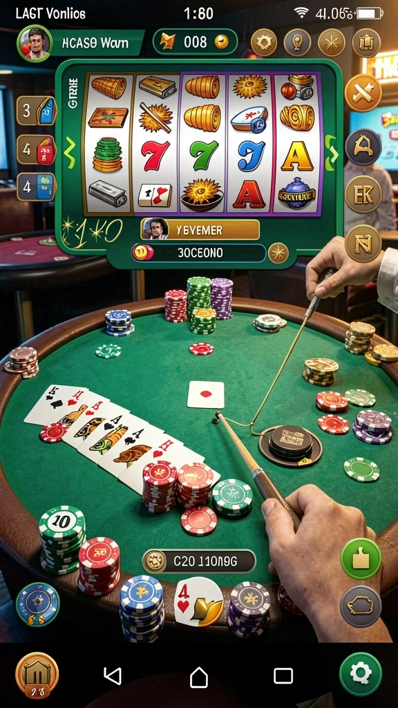 Tangkapan layar menunjukkan karakter utama di tengah hutan lebat.