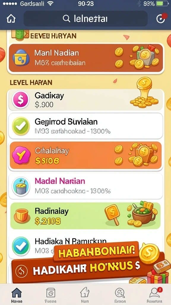 Fitur prediksi angka yang membantu pemain memilih angka.