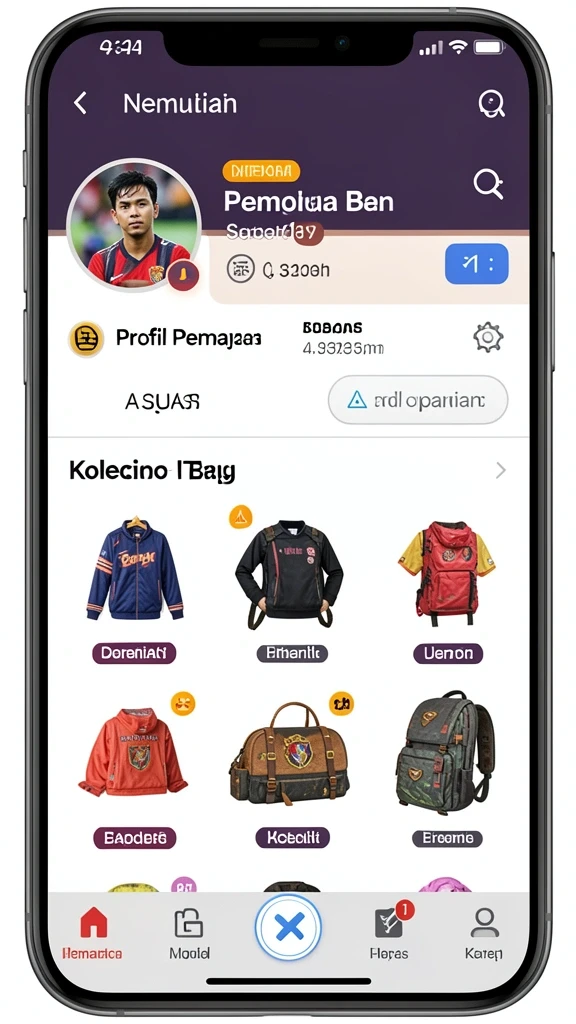 Live chat untuk berbagi pengalaman dengan pemain lain.